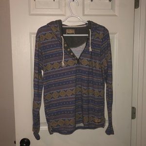 Unisex Hooded Long Sleeve Shirt